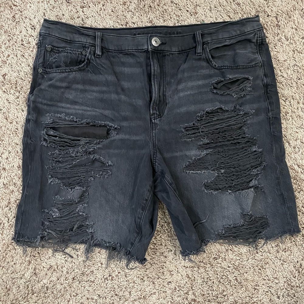 Black Boyfriend Shorts